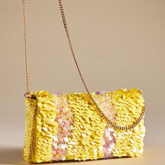 Sequin Crossbody Clutch - Picture 2 of 6